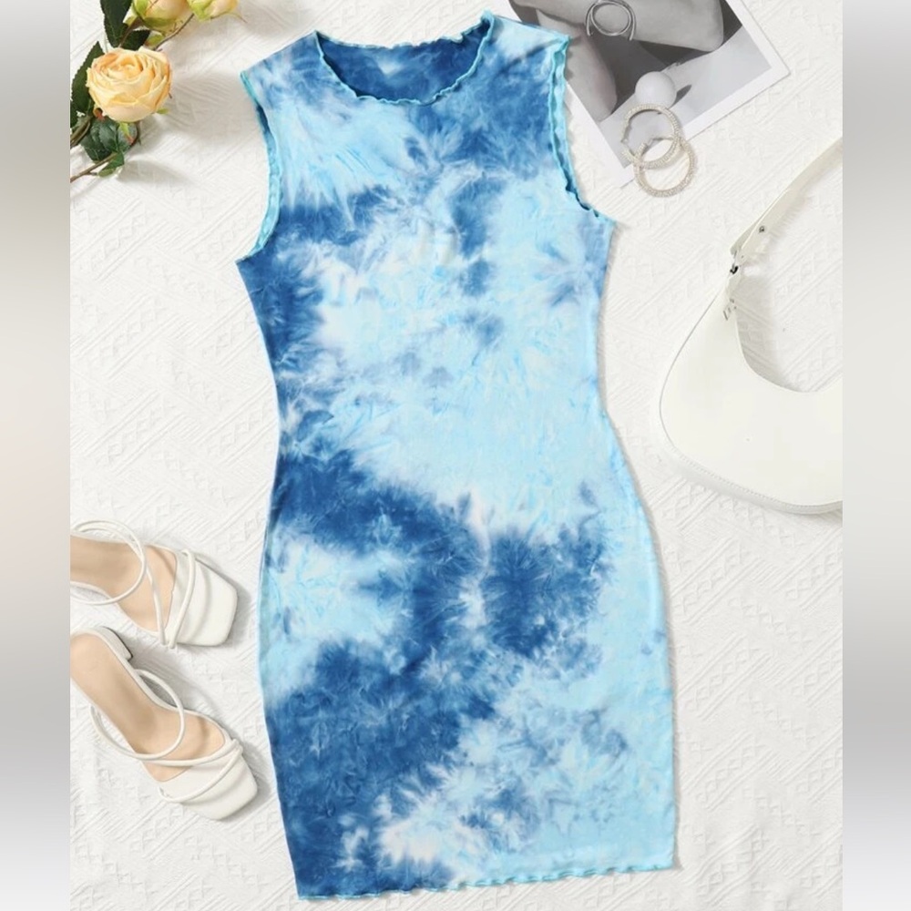 SHEIN tie dye dress